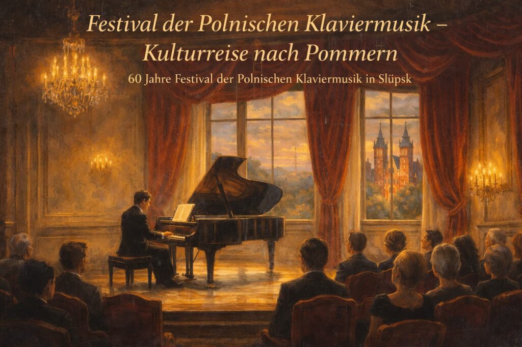 Festival der Polnischen Klaviermusik in Słupsk – Konzert mit Pianist und Publikum