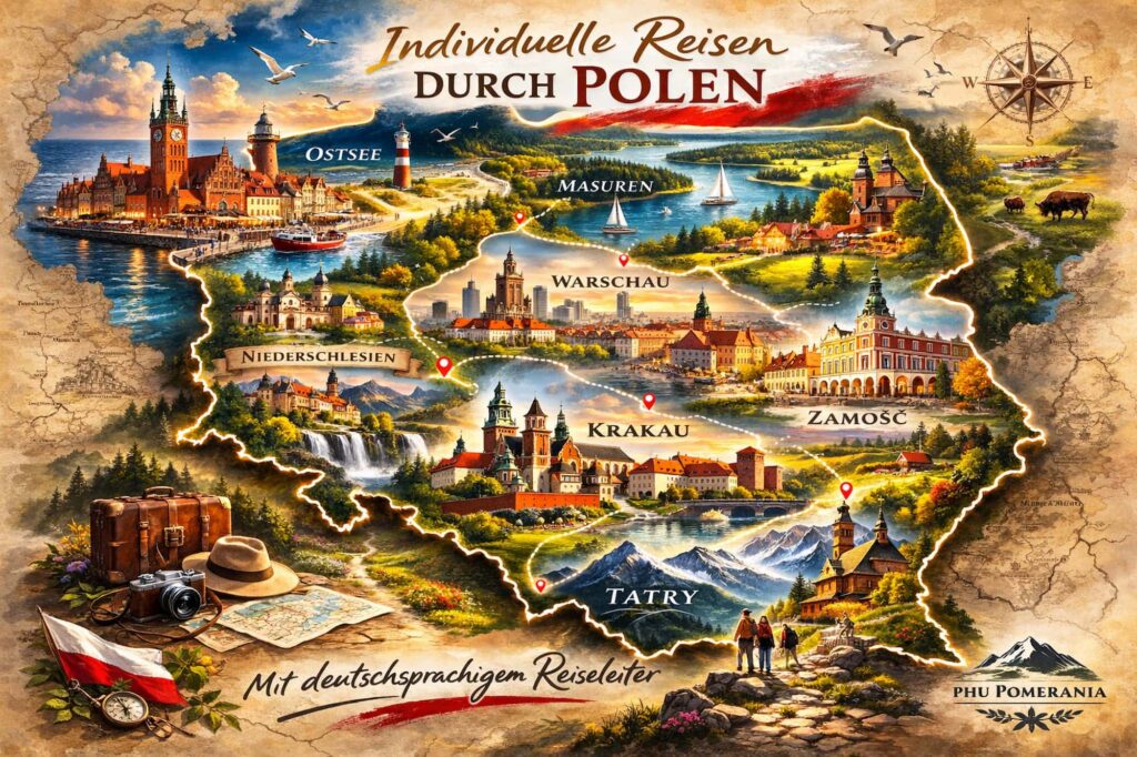 Deutschsprachiger Reiseleiter in Polen – private Führung und individuelle Reisen