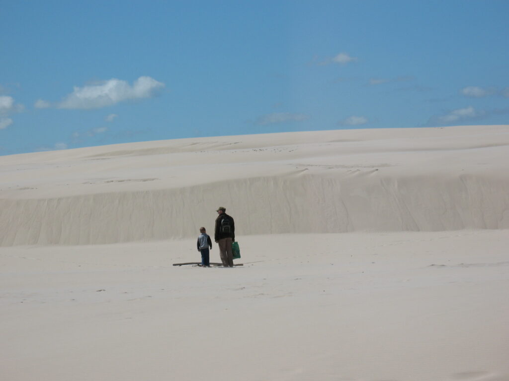 Wanderdünen im Slowinski-Nationalpark an der polnischen Ostsee