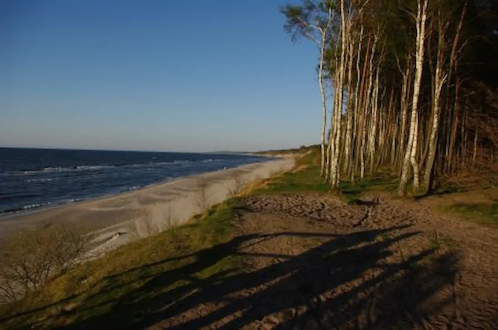 Ostseeküste Polen individuell: Die spektakuläre Steilküste bei Orzechowo nahe Stolpmünde – unberührte Natur auf unseren Reisen.